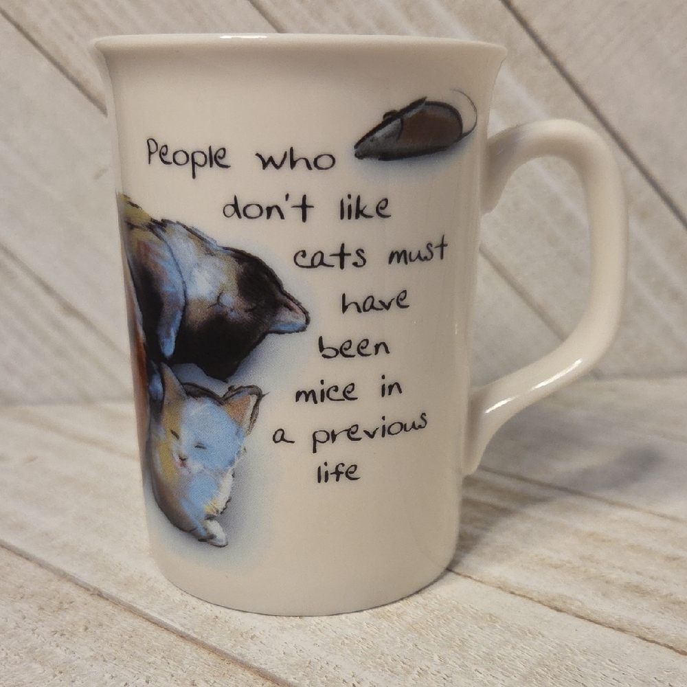 History & Heraldry Bone China For A Cat Lover Mug